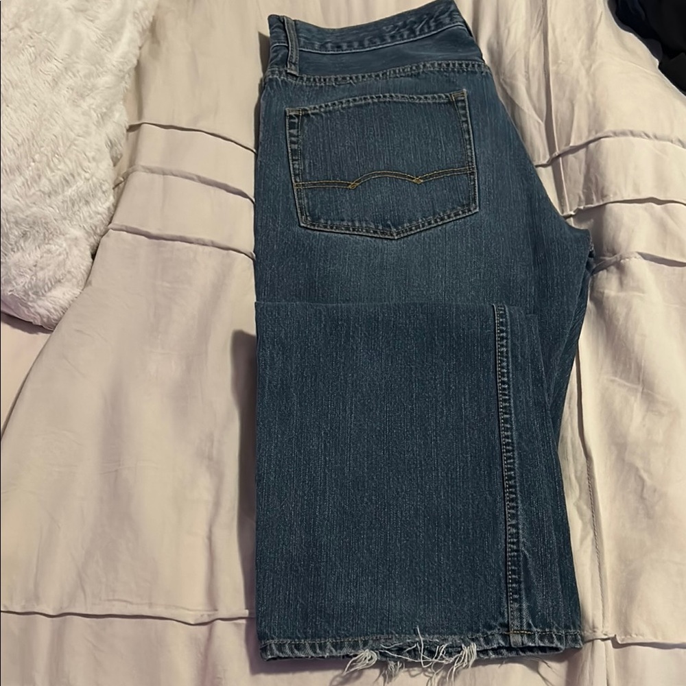 American Eagle Outfitters Men's Relaxed fit Blue Jeans - Picture 8 of 8